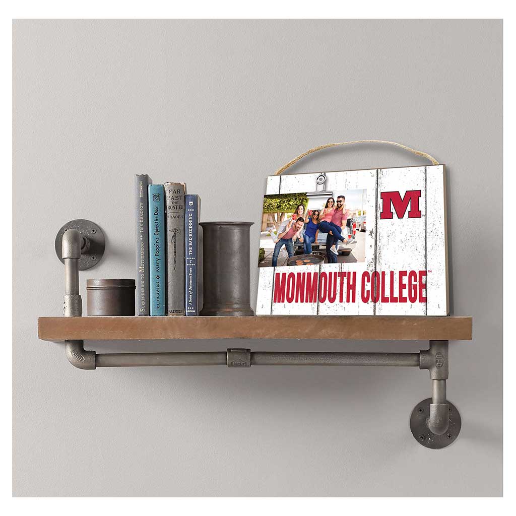 Clip It Weathered Logo Photo Frame Monmouth College Fighting Scots
