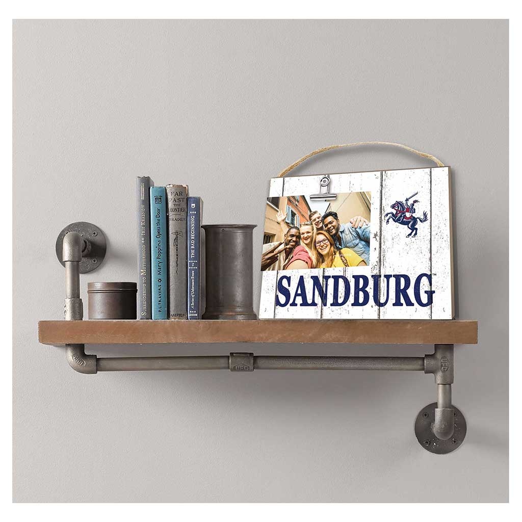 Clip It Weathered Logo Photo Frame Carl Sandburg College Chargers