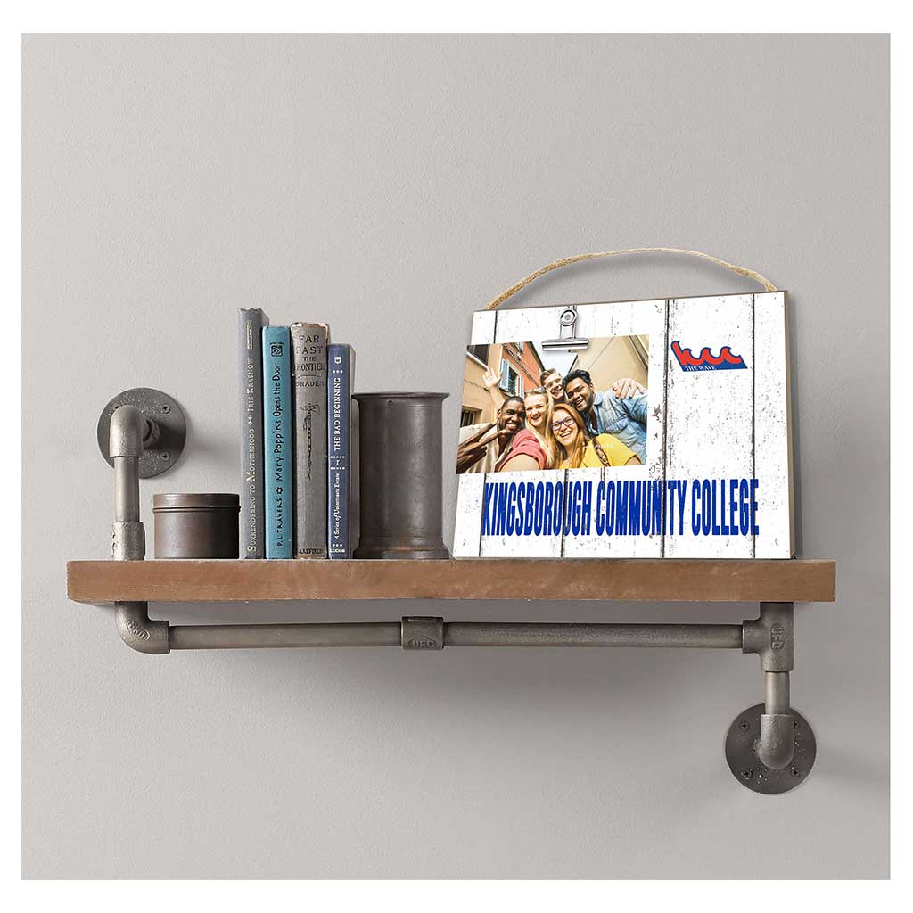 Clip It Weathered Logo Photo Frame Kingsborough Community College The Wave