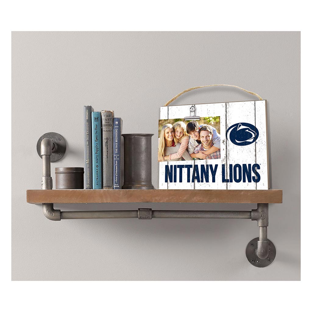 Clip It Weathered Logo Photo Frame Penn State Nittany Lions