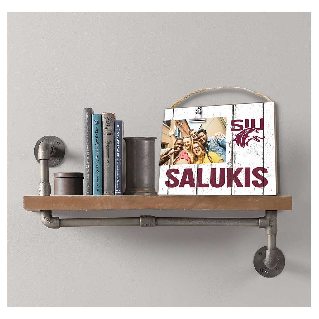 Clip It Weathered Logo Photo Frame Southern Illinois Salukis