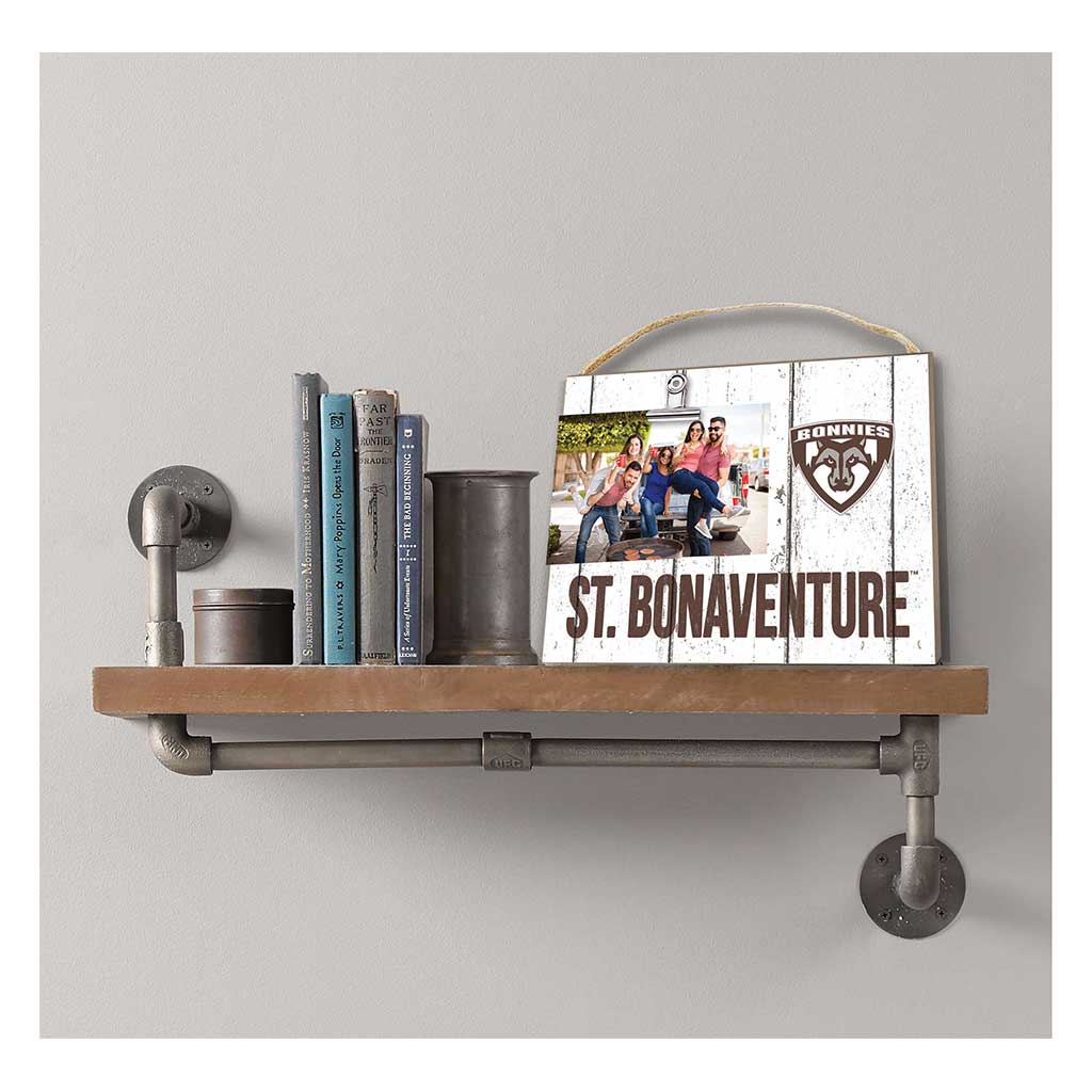 Clip It Weathered Logo Photo Frame St. Bonaventure Bonnies