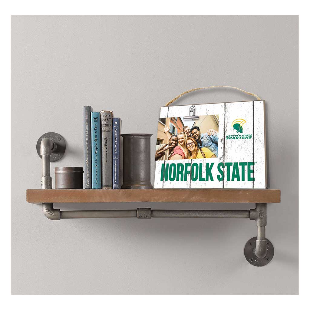 Clip It Weathered Logo Photo Frame Norfolk State Spartans
