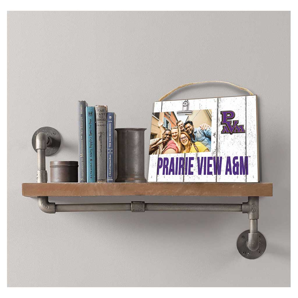 Clip It Weathered Logo Photo Frame Prairie View A&M Panthers
