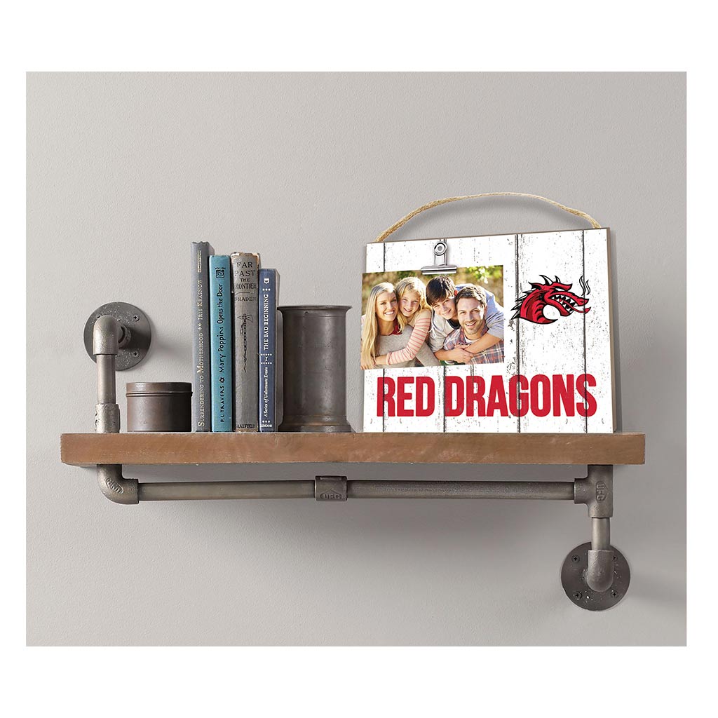 Clip it Weathered Logo Photo Frame SUNY Cortland Red Dragons