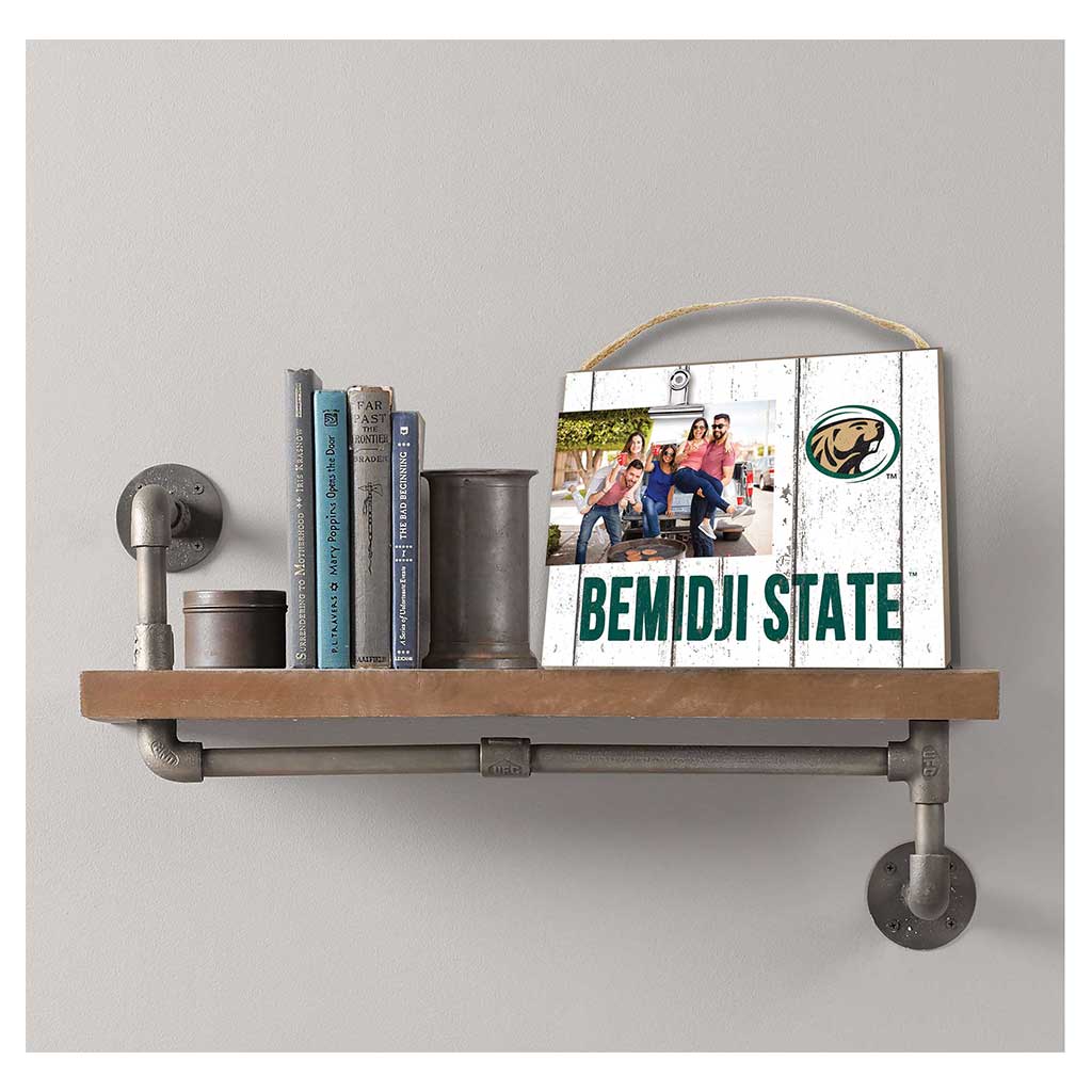 Clip It Weathered Logo Photo Frame Bemidji State University BEAVERS