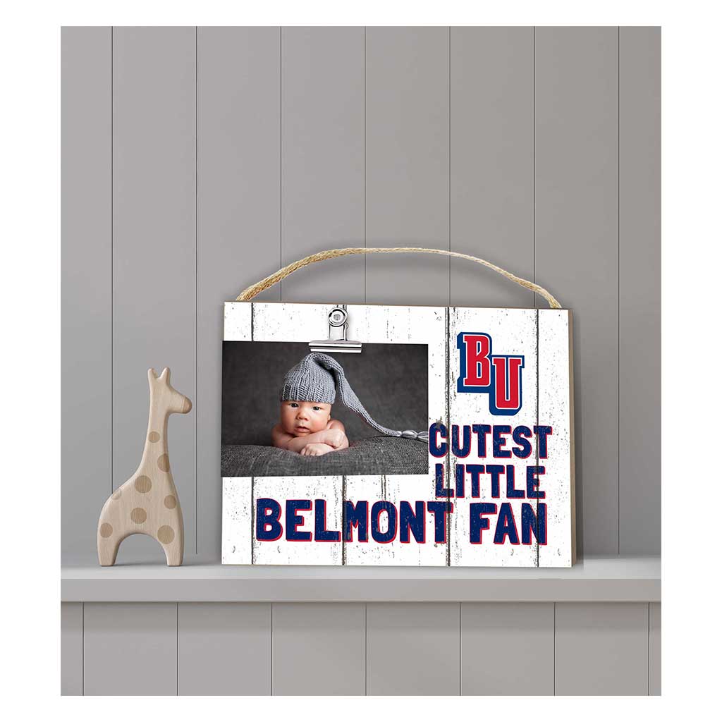Cutest Little Weathered Clip Photo Frame Belmont Bruins