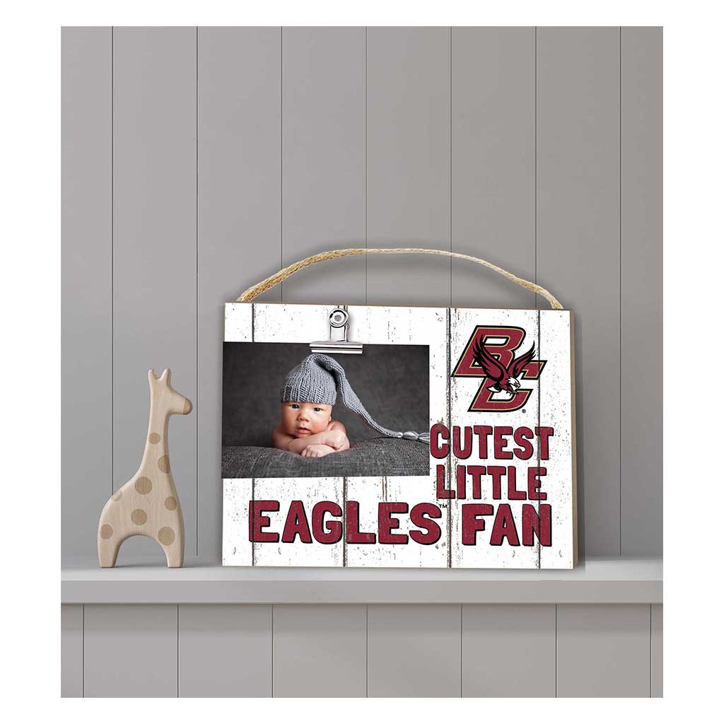 Cutest Little Weathered Logo Clip Photo Frame Boston College Eagles