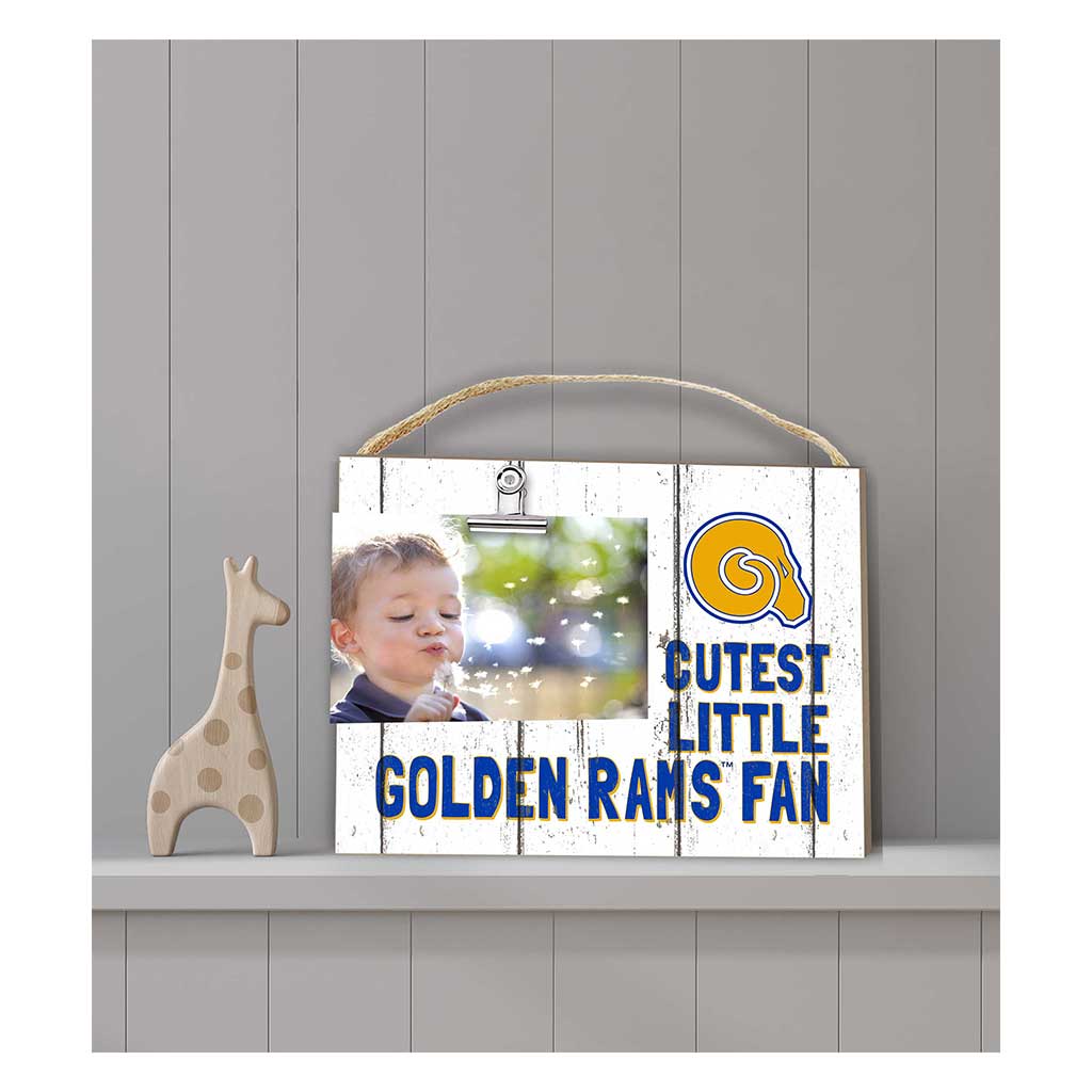 Cutest Little Weathered Logo Clip Photo Frame Albany State University Golden Rams