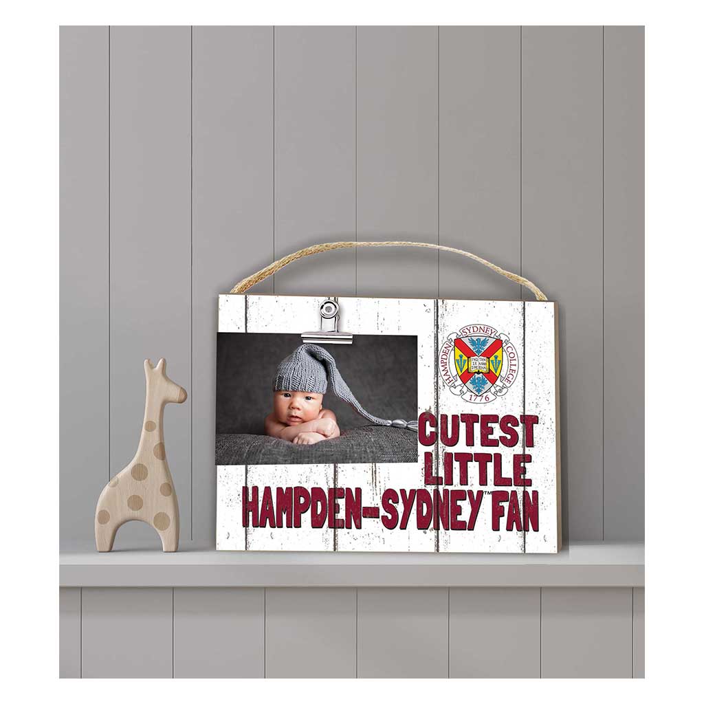 Cutest Little Weathered Clip Photo Frame Hampden-Sydney College Tigers