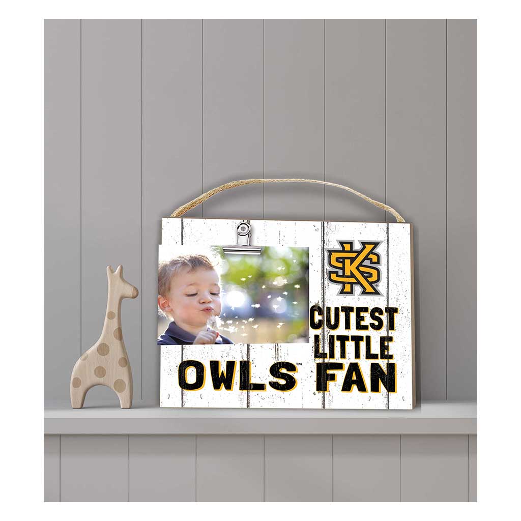 Cutest Little Weathered Logo Clip Photo Frame Kennesaw State Owls