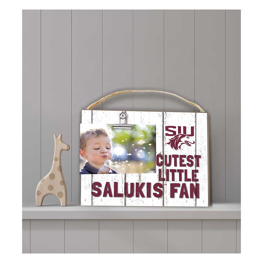 Cutest Little Weathered Logo Clip Photo Frame Southern Illinois Salukis