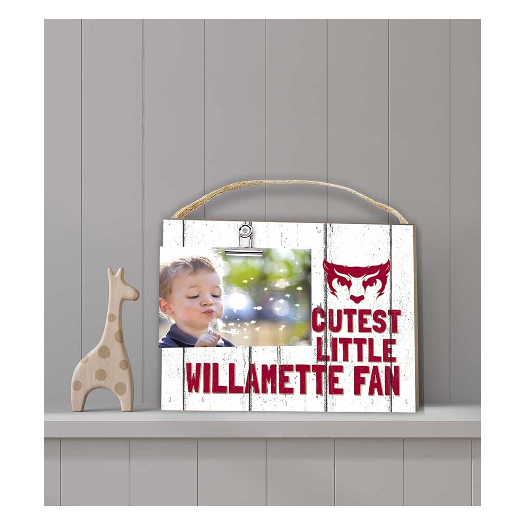 Cutest Little Weathered Logo Clip Photo Frame Willamette Bearcats