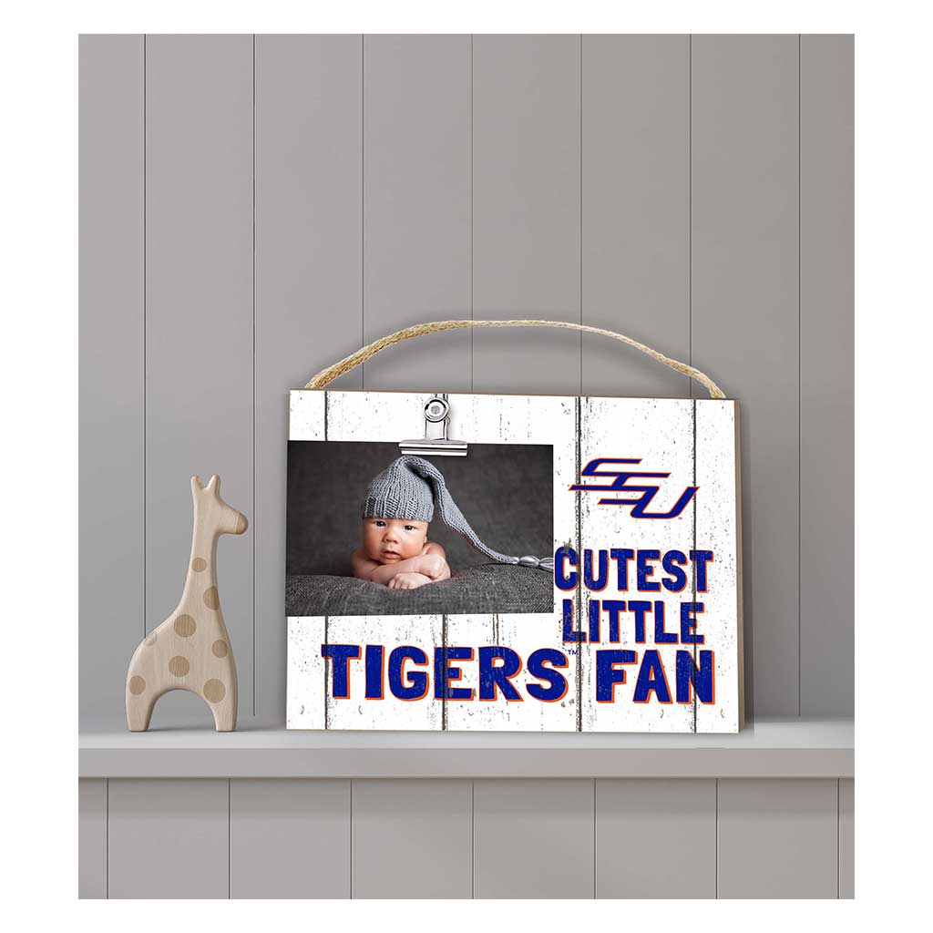 Cutest Little Weathered Clip Photo Frame Savannah State Tigers
