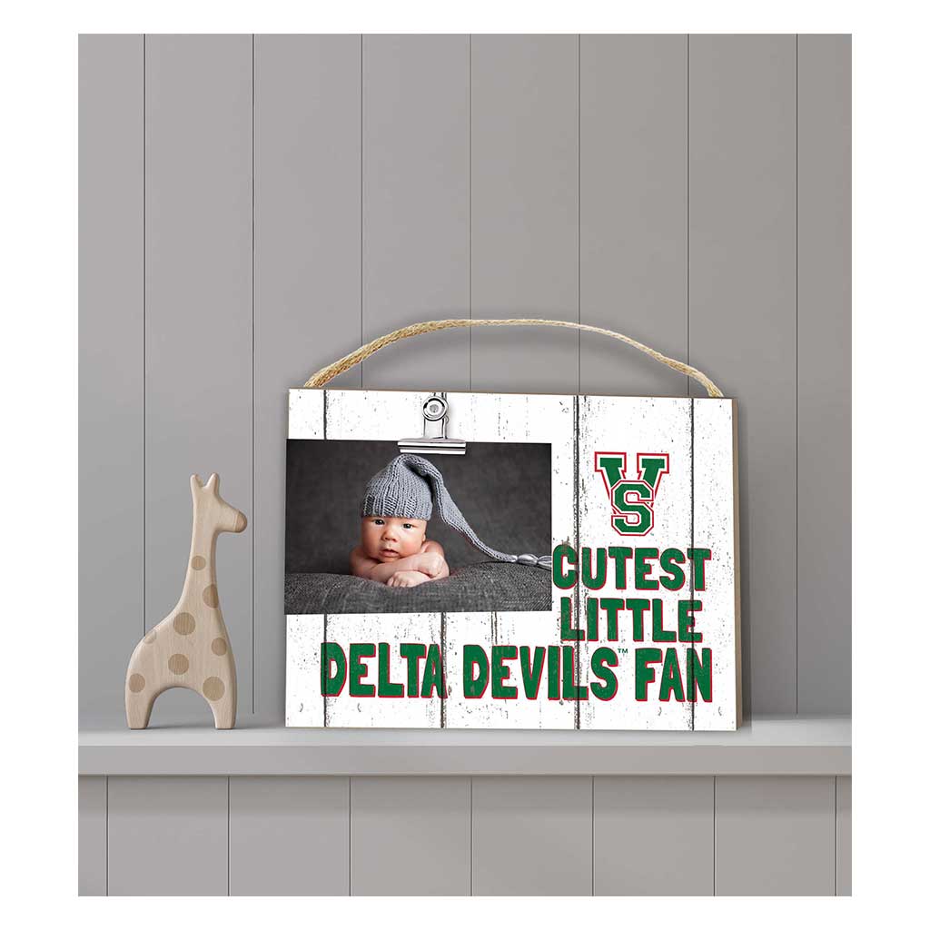 Cutest Little Weathered Logo Clip Photo Frame Mississippi Valley State Delta Devils