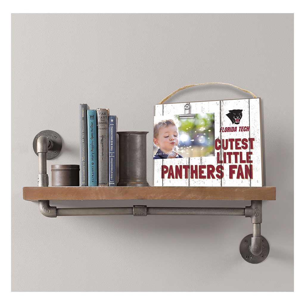 Cutest Little Weathered Logo Clip Photo Frame Florida Institute of Technology PANTHERS