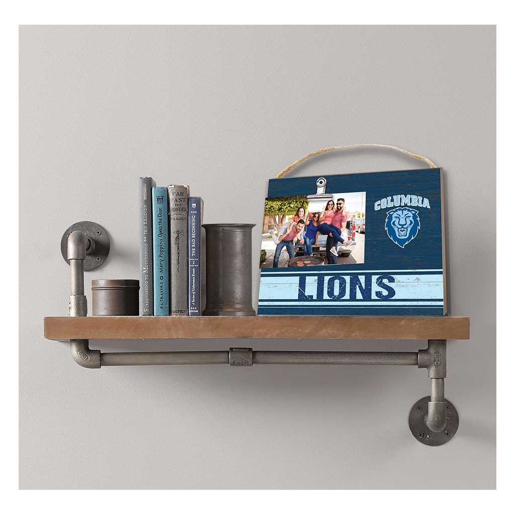 Clip It Colored Logo Photo Frame Columbia Lions
