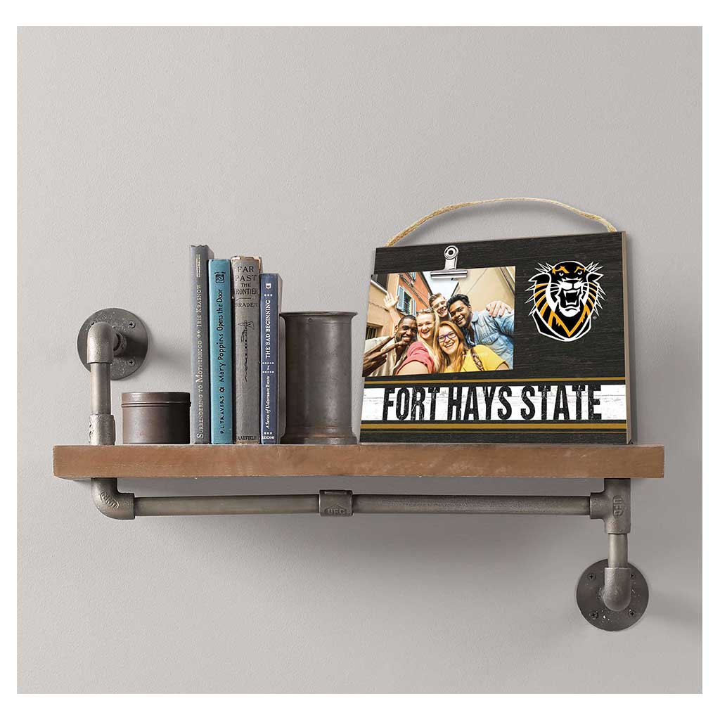 Clip It Colored Logo Photo Frame Fort Hays State Tigers