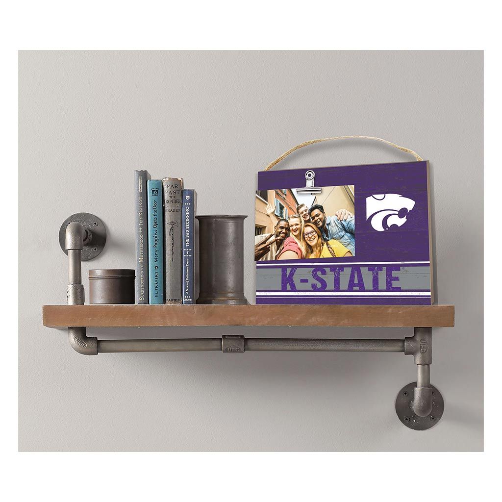 Clip It Colored Logo Photo Frame Kansas State Wildcats