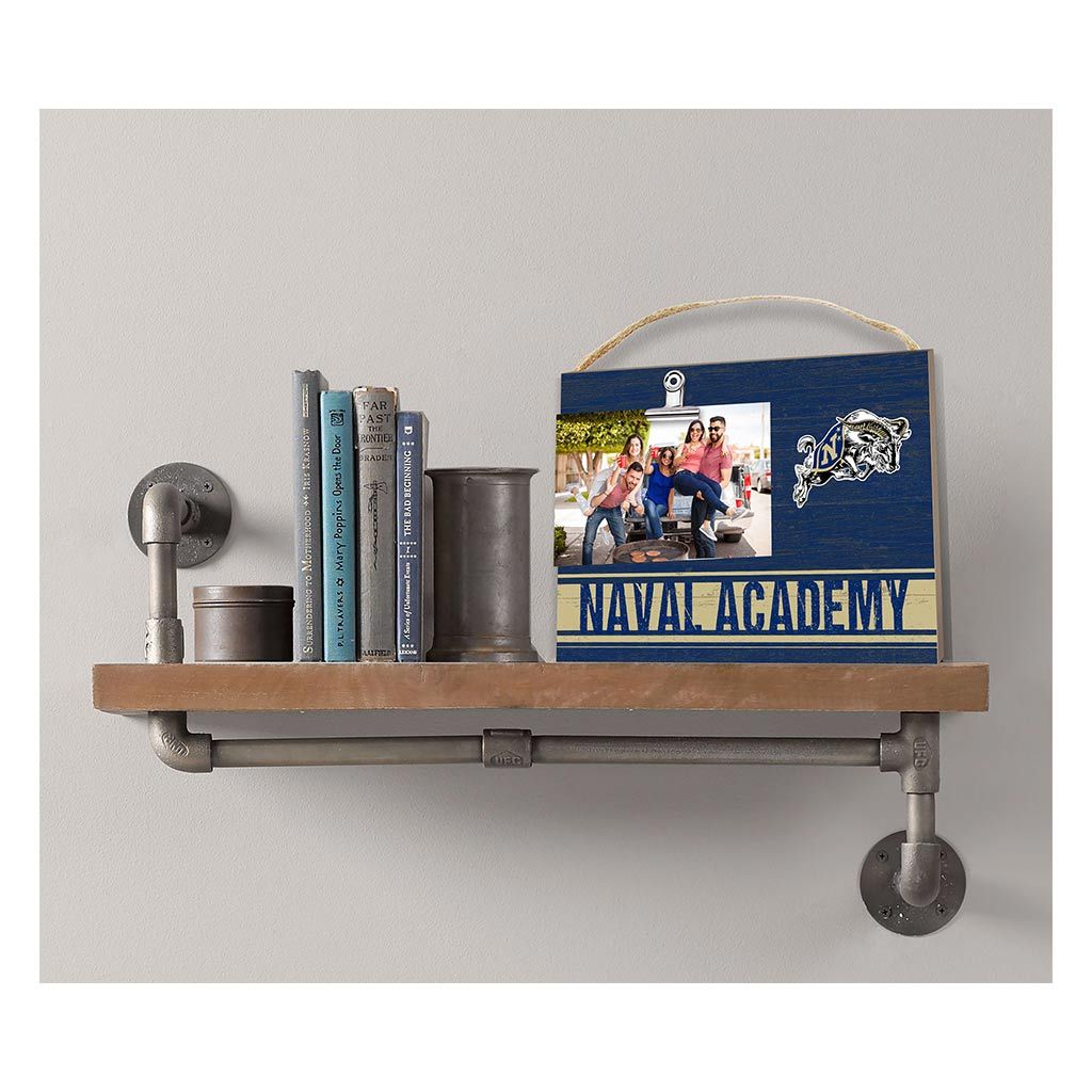Clip it Colored Logo Photo Frame Naval Academy