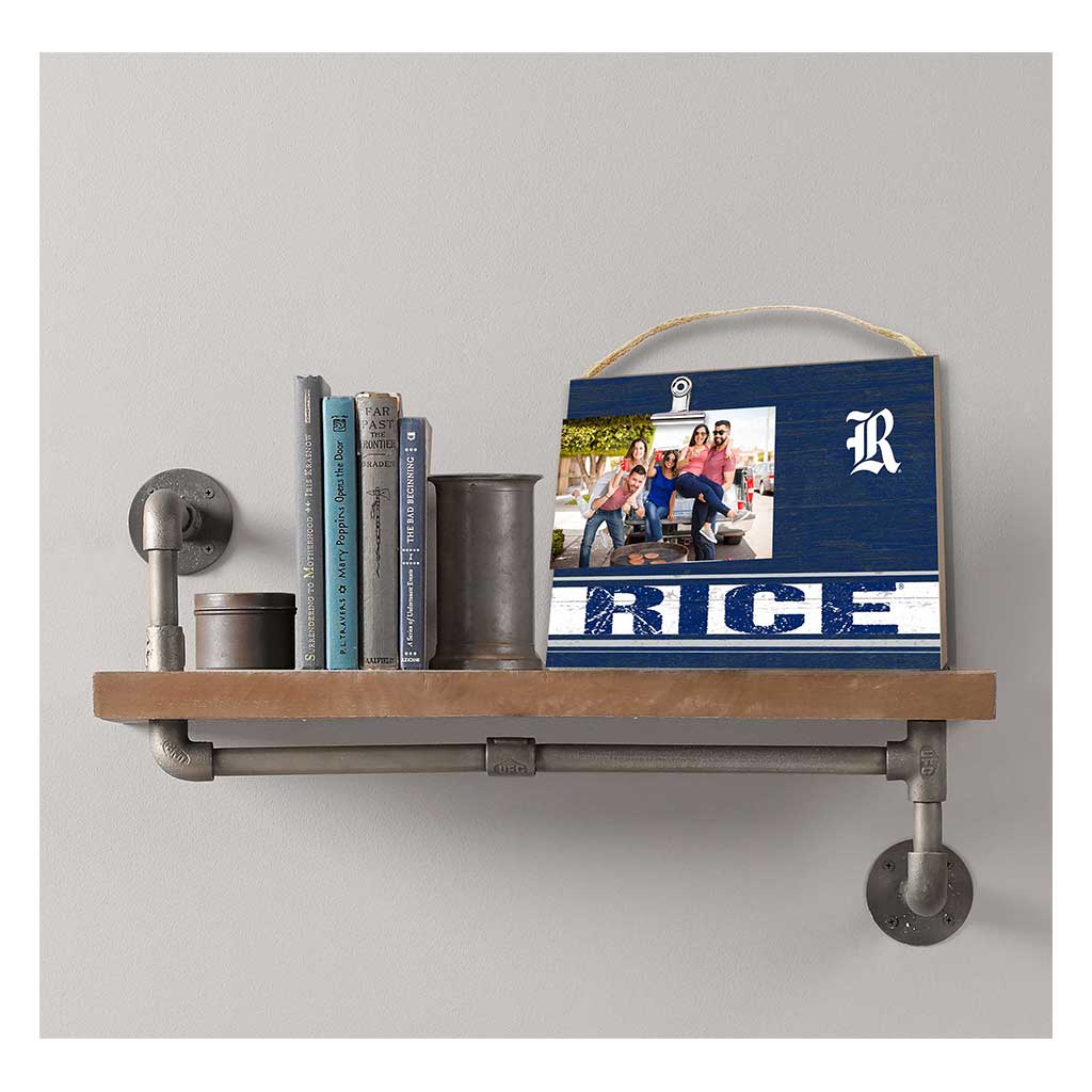 Clip It Colored Logo Photo Frame Rice Owls