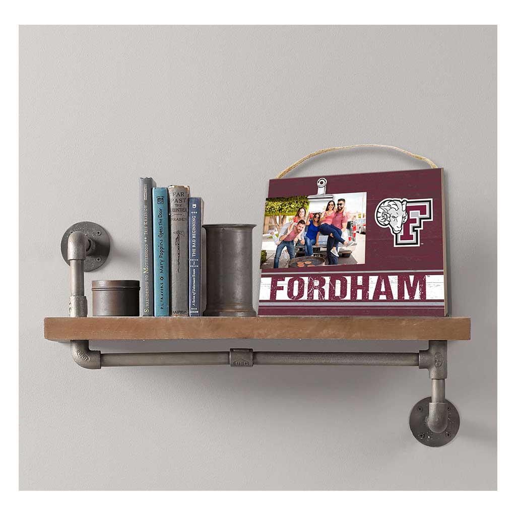 Clip It Colored Logo Photo Frame Fordham Rams