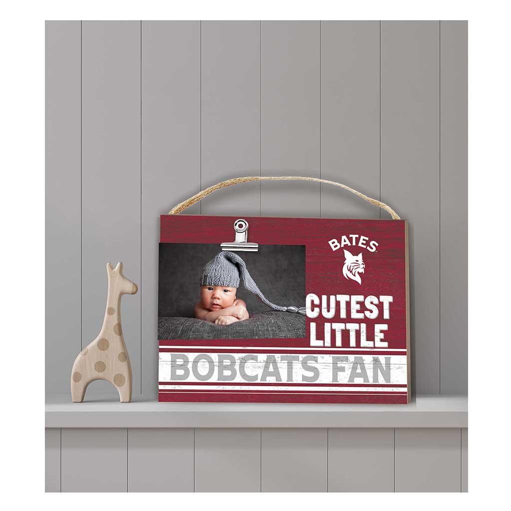 Cutest Little Team Logo Clip Photo Frame Bates College Bobcats