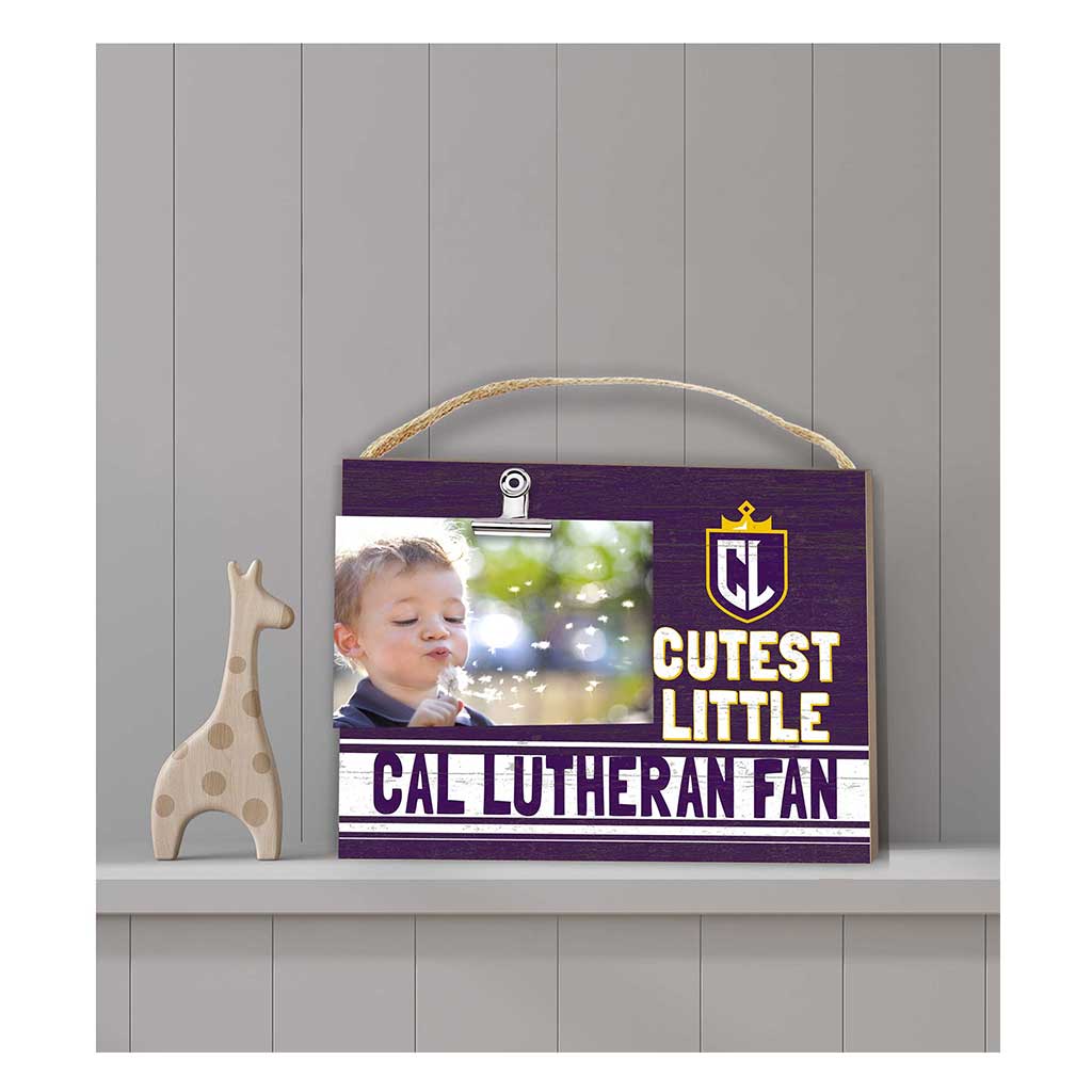 Cutest Little Team Logo Clip Photo Frame California Lutheran Kingsmen