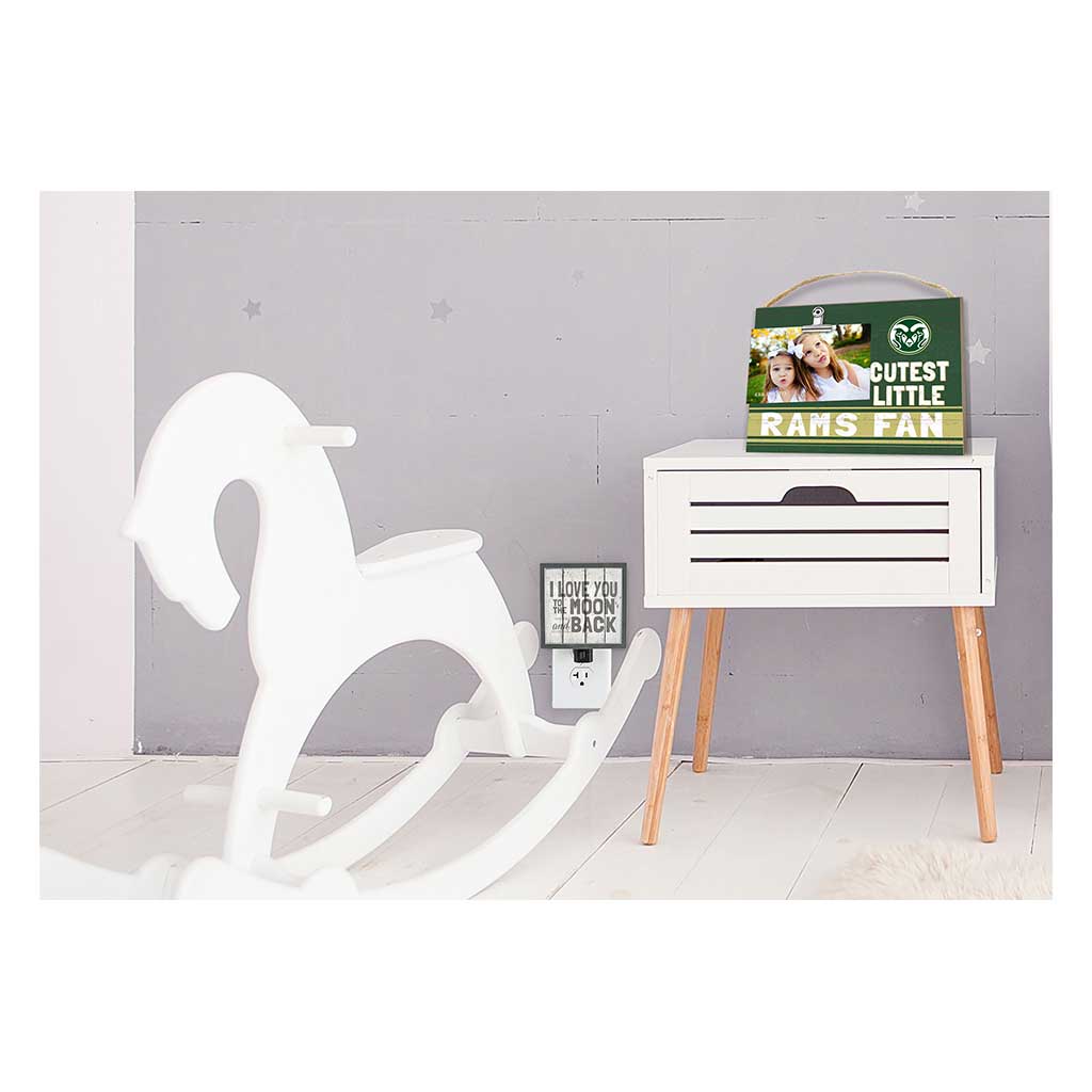 Cutest Little Team Logo Clip Photo Frame Colorado State-Ft. Collins Rams