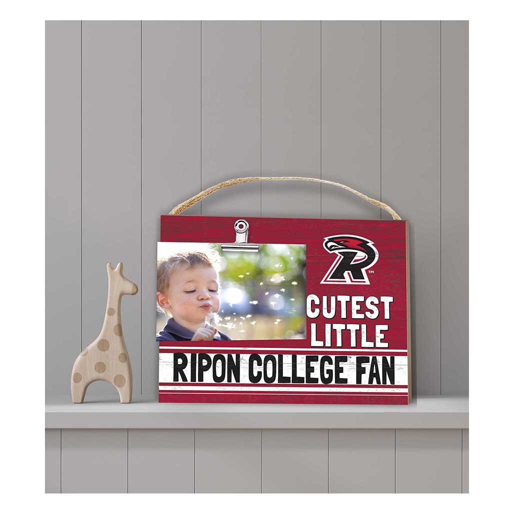 Cutest Little Colored Logo Clip Photo Frame Ripon College Hawks