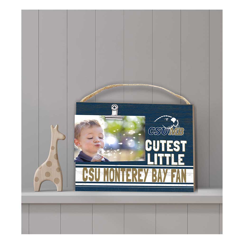 Cutest Little Team Logo Clip Photo Frame California State Monterey Otters