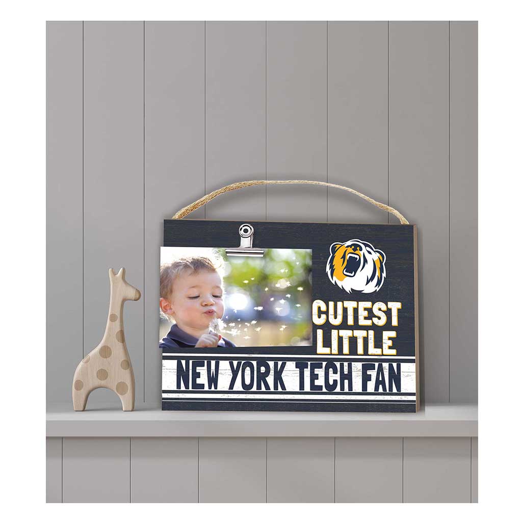 Cutest Little Team Logo Clip Photo Frame New York Tech Bears