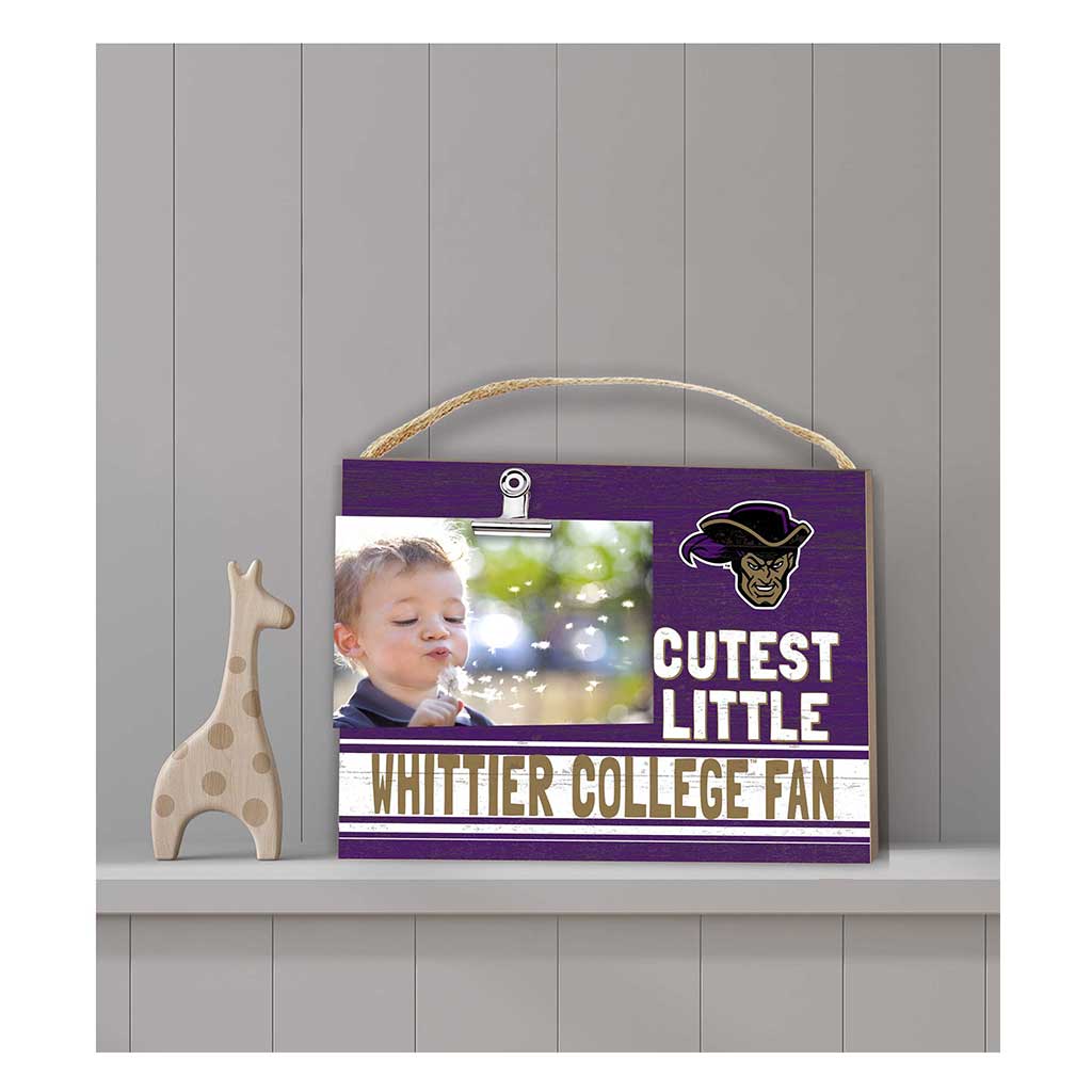 Cutest Little Team Logo Clip Photo Frame Whittier College Poets