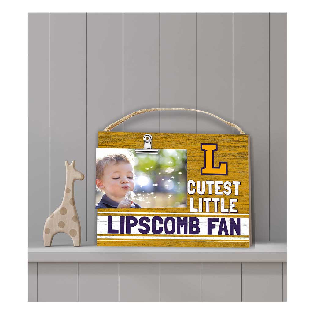 Cutest Little Team Logo Clip Photo Frame Lipscomb Bisons