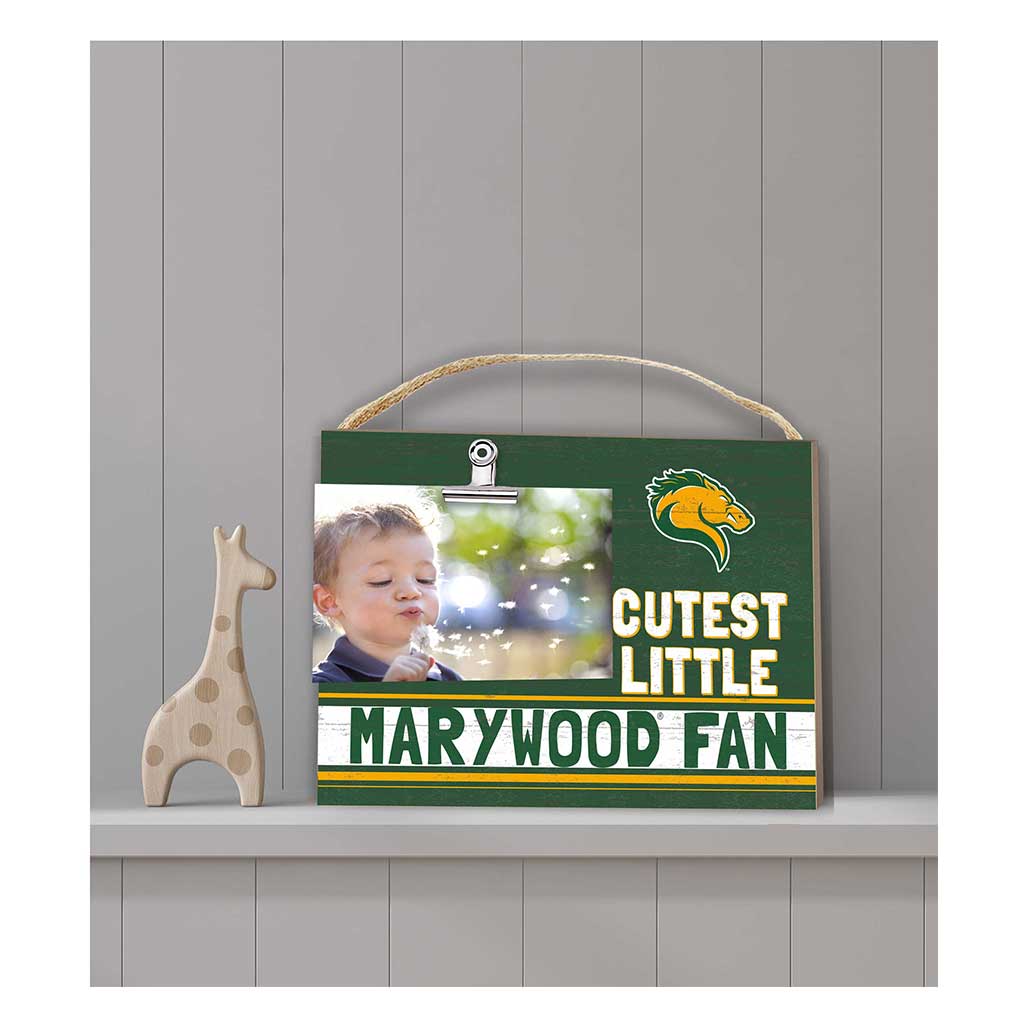 Cutest Little Team Logo Clip Photo Frame Marywood University Pacers