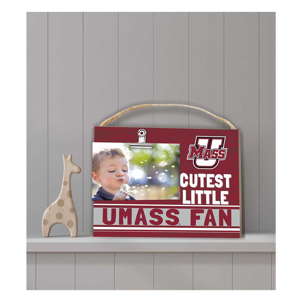 Cutest Little Team Logo Clip Photo Frame UMASS Amherst Minutemen