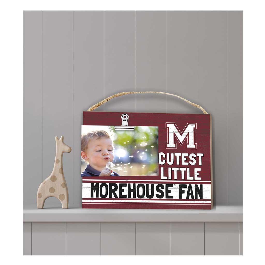 Cutest Little Colored Logo Clip Photo Frame Morehouse College Maroon Tigers