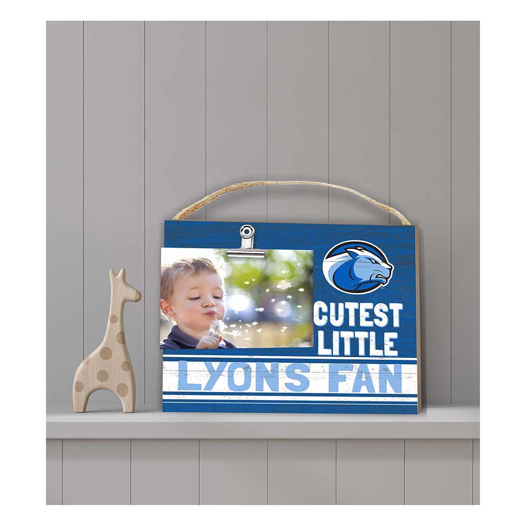 Cutest Little Team Logo Clip Photo Frame Wheaton College Lyons