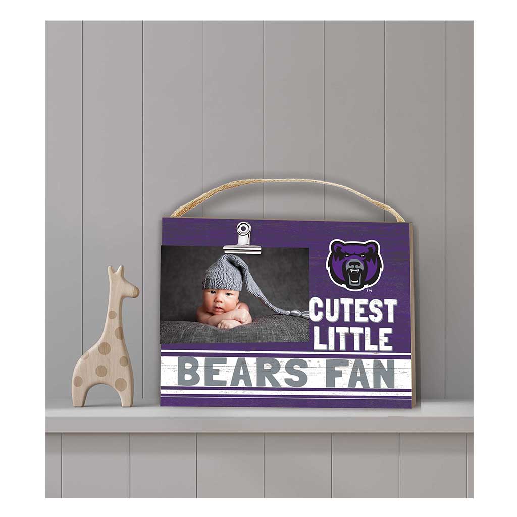 Cutest Little Team Logo Clip Photo Frame University of Central Arkansas Bears