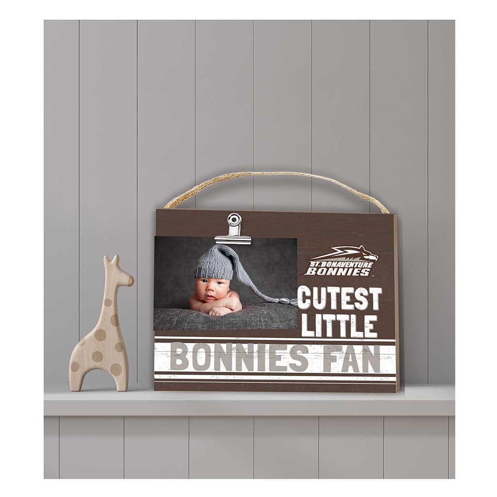 Cutest Little Team Logo Clip Photo Frame St. Bonaventure Bonnies