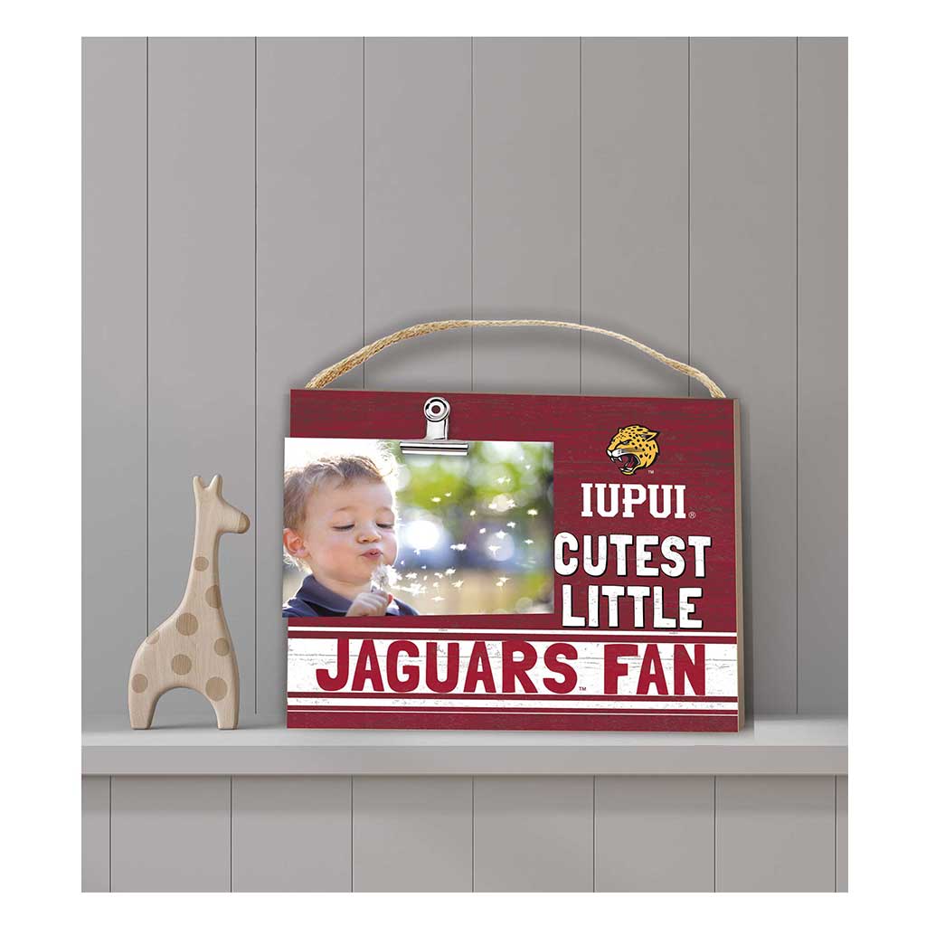 Cutest Little Team Logo Clip Photo Frame Indiana-Purdue Indianapolis Jaguars