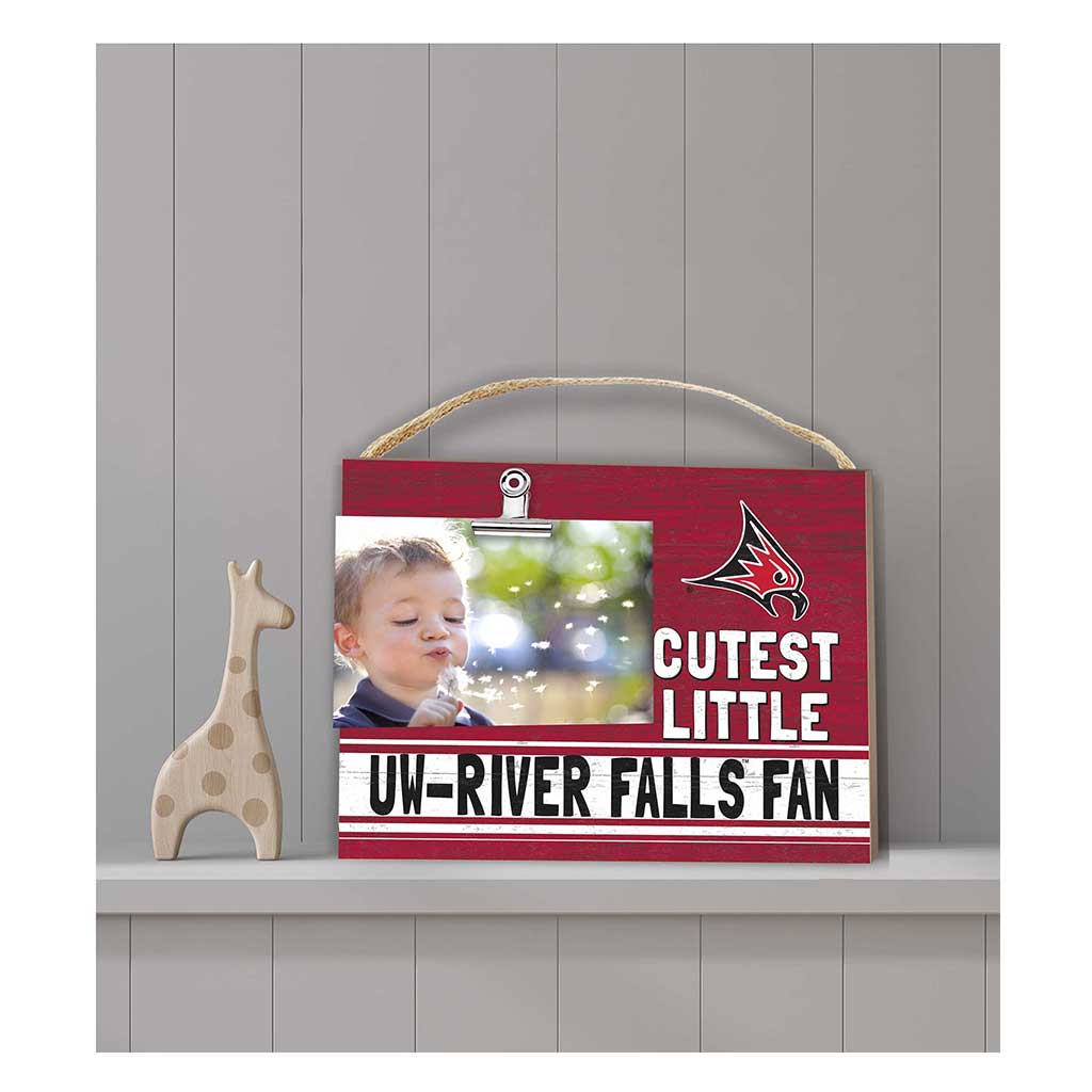 Cutest Little Team Logo Clip Photo Frame Wisconsin - River Falls FALCONS