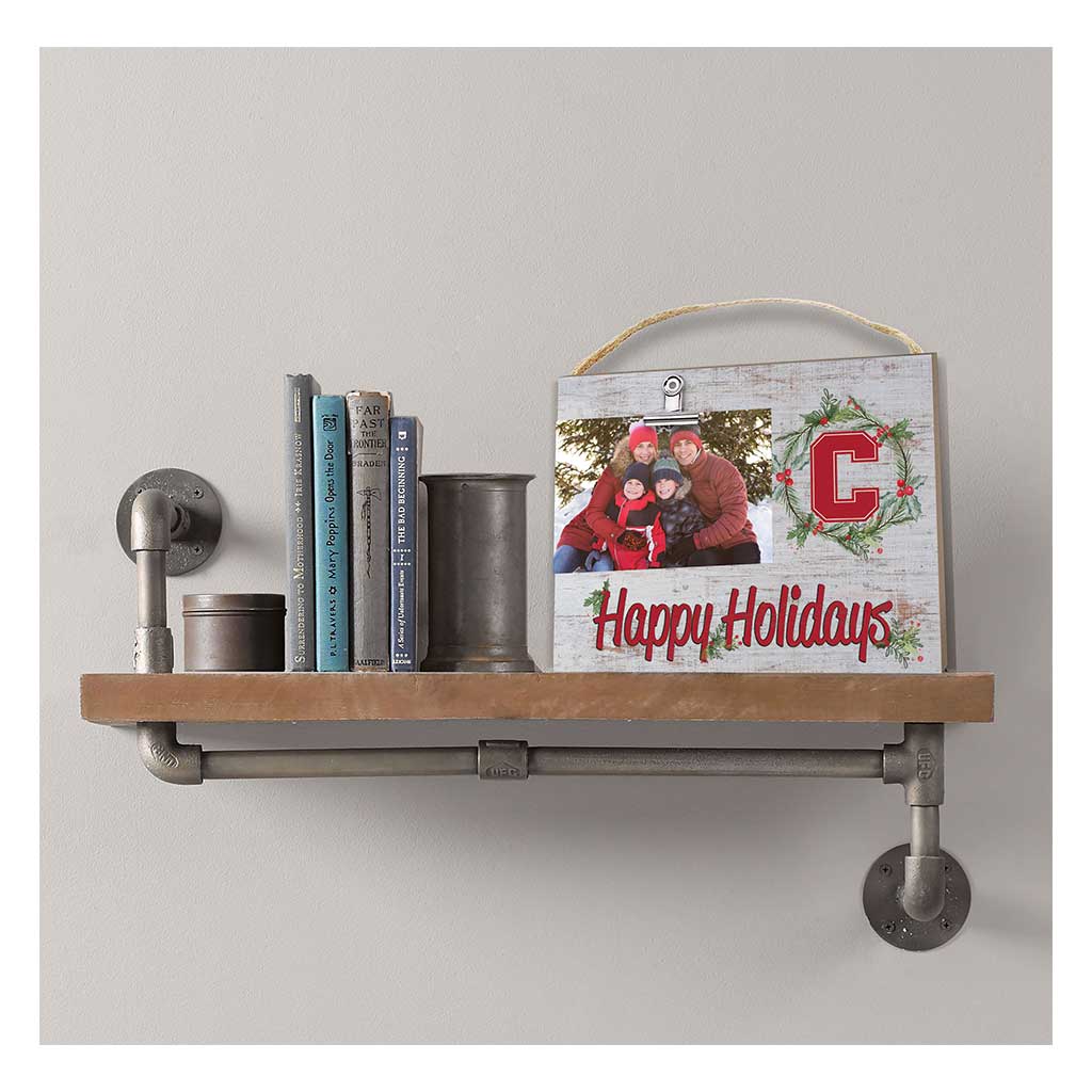 Happy Holidays Clip It Photo Frame Cornell Big Red