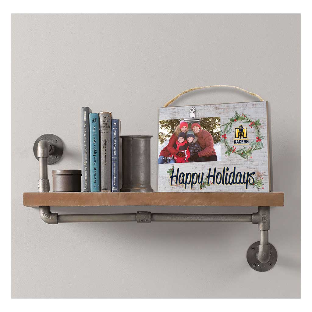 Happy Holidays Clip It Photo Frame Murray State Racers