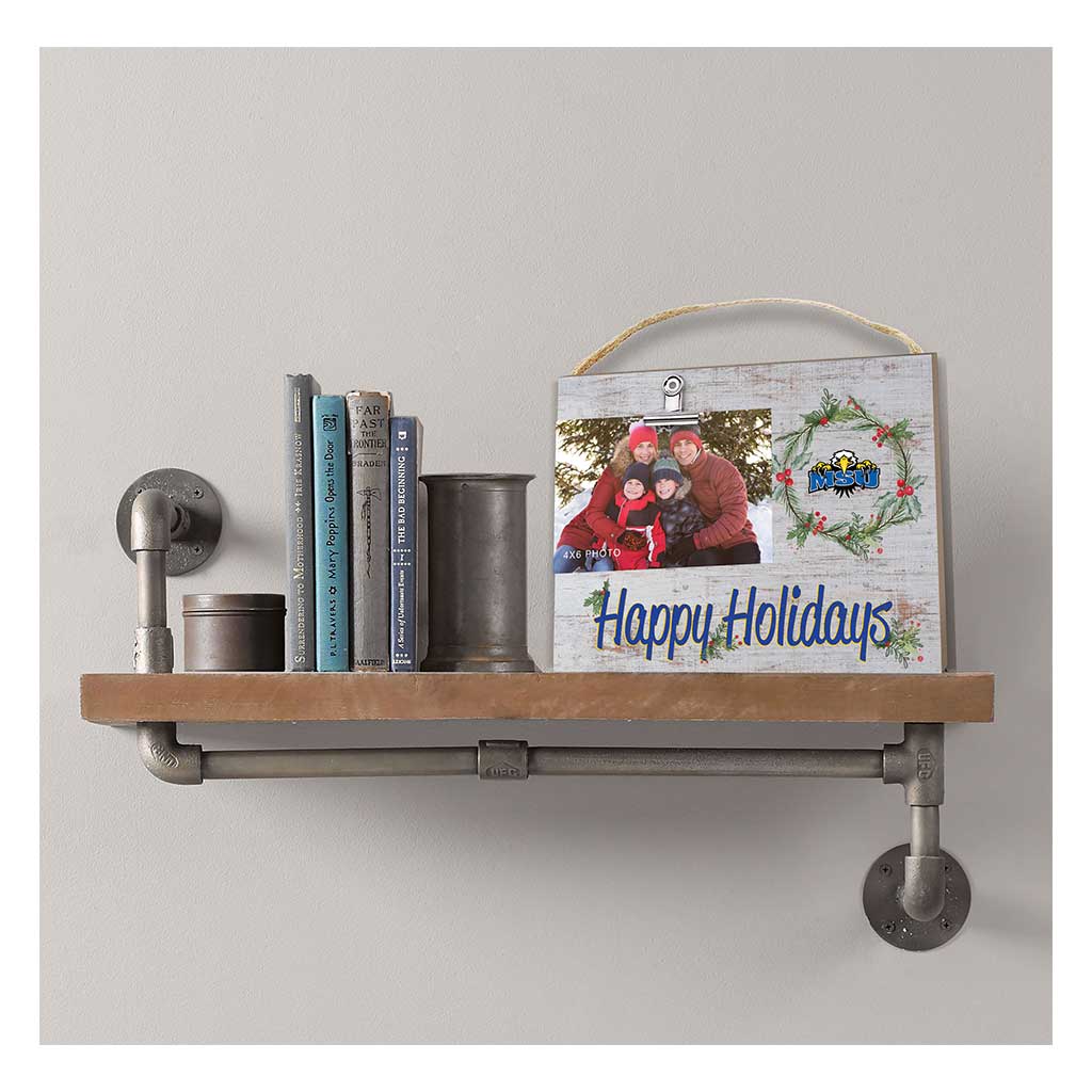 Happy Holidays Clip It Photo Frame Morehead State Eagles
