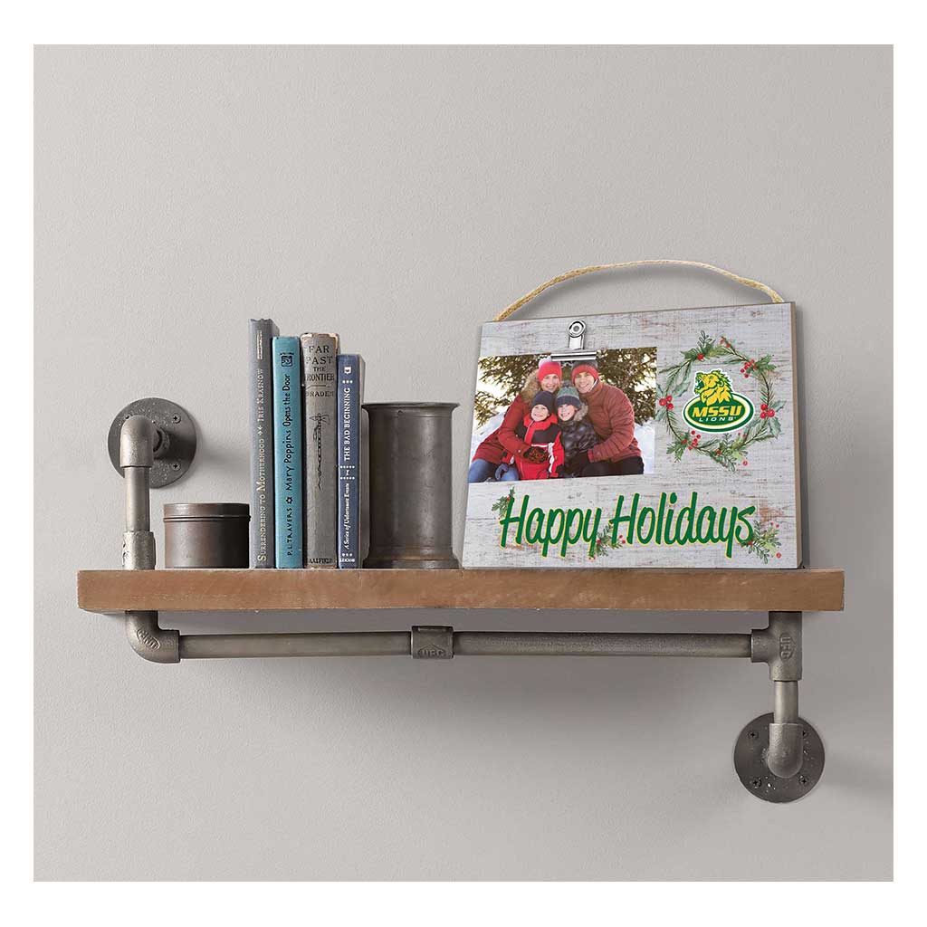 Happy Holidays Clip It Photo Frame Missouri Southern State University Lions