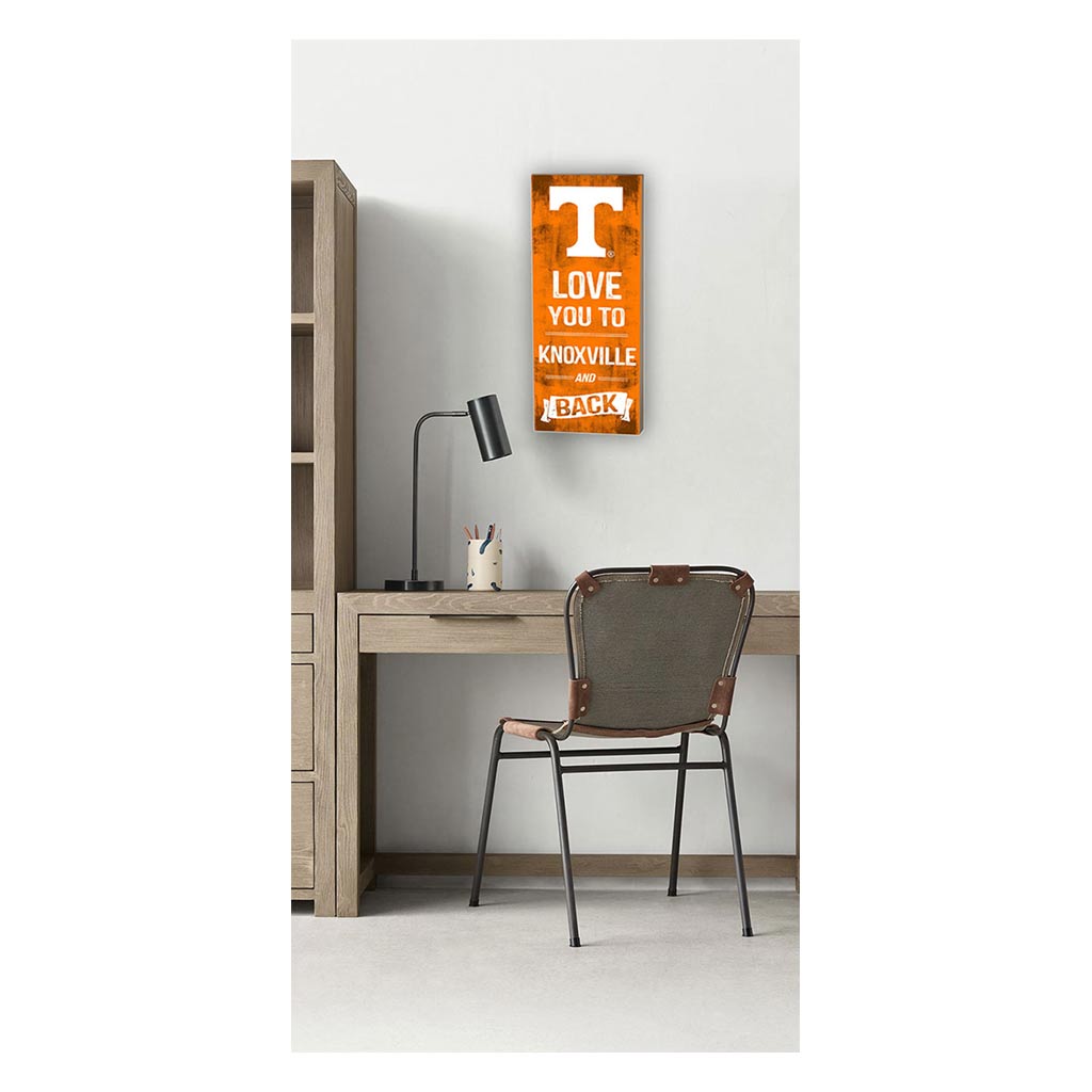 7x18 Logo Love You To Tennessee Volunteers