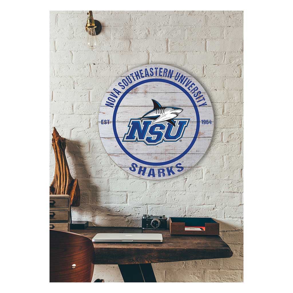 Nova Southeastern University Flag NSU Sharks Flags Banners 100% Polyester  Indoor Outdoor 3x5 (Style 1)