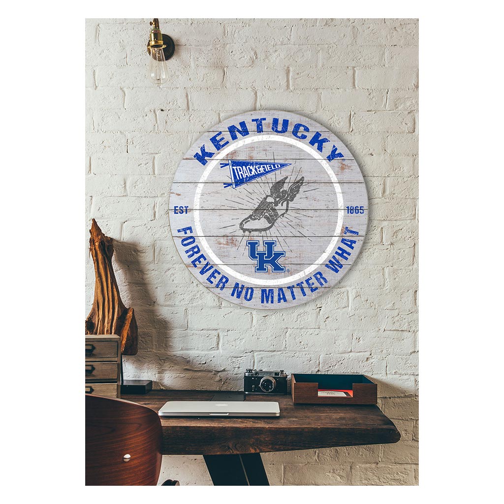 20x20 Throwback Weathered Circle Kentucky Wildcats Track
