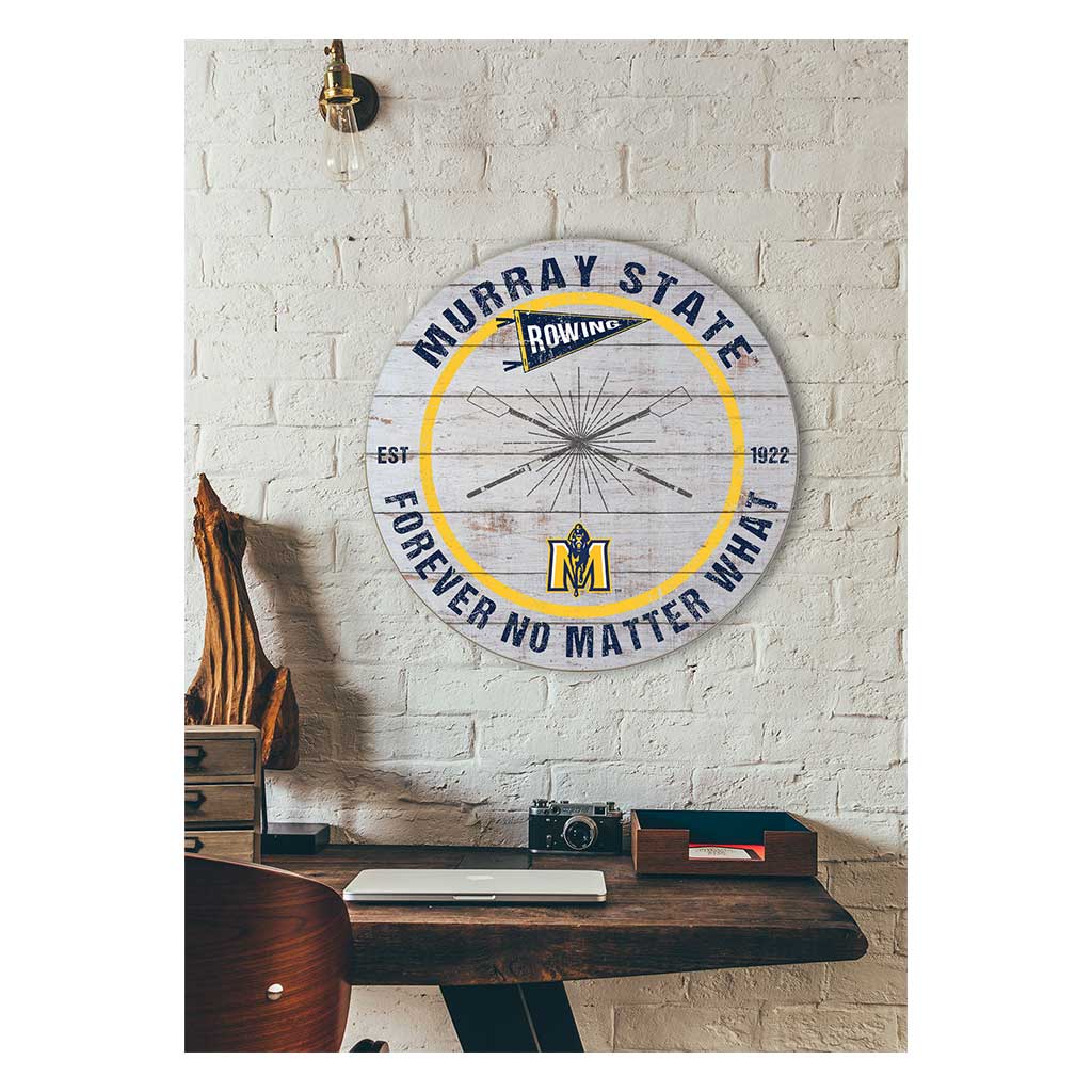 20x20 Throwback Weathered Circle Murray State Racers Rowing
